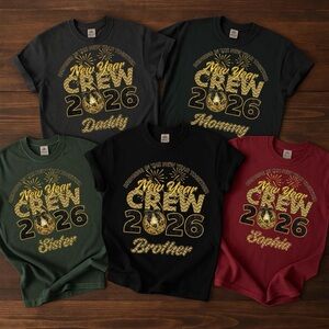 New Year 2026 Kids Graphic T-Shirt